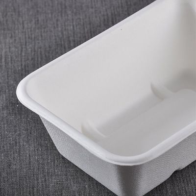 ظروف سالاد و فست فود قابل حمل از جنس باگاس طبیعی و زیست تخریب پذیر 450 میلی لیتر و 550 میلی لیتر