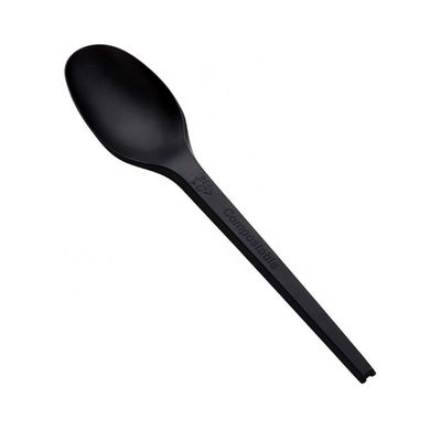 ظروف آماده برای جشن ظروف میز CPLA ظروف آشپزخانه مجموعه چنگال 165mm چاقو قاشق با دستمال