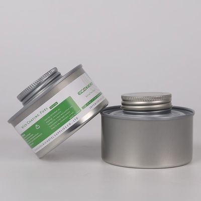 سوخت ژل گریس بدون خاکستر و بدون بو با فتیله 6 ساعته برای گرم نگهدارنده غذا با درپوش پیچی