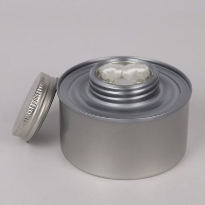 سوخت ژل گریس بدون خاکستر و بدون بو با فتیله 6 ساعته برای گرم نگهدارنده غذا با درپوش پیچی